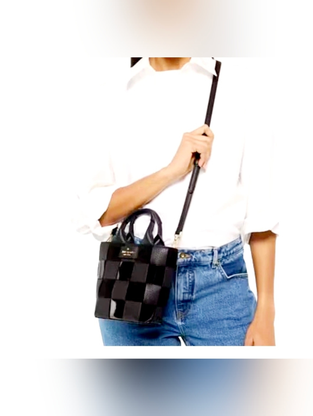 Kate Spade New York Basket Mixed Mini Tote NWOT - Picture 2 of 7